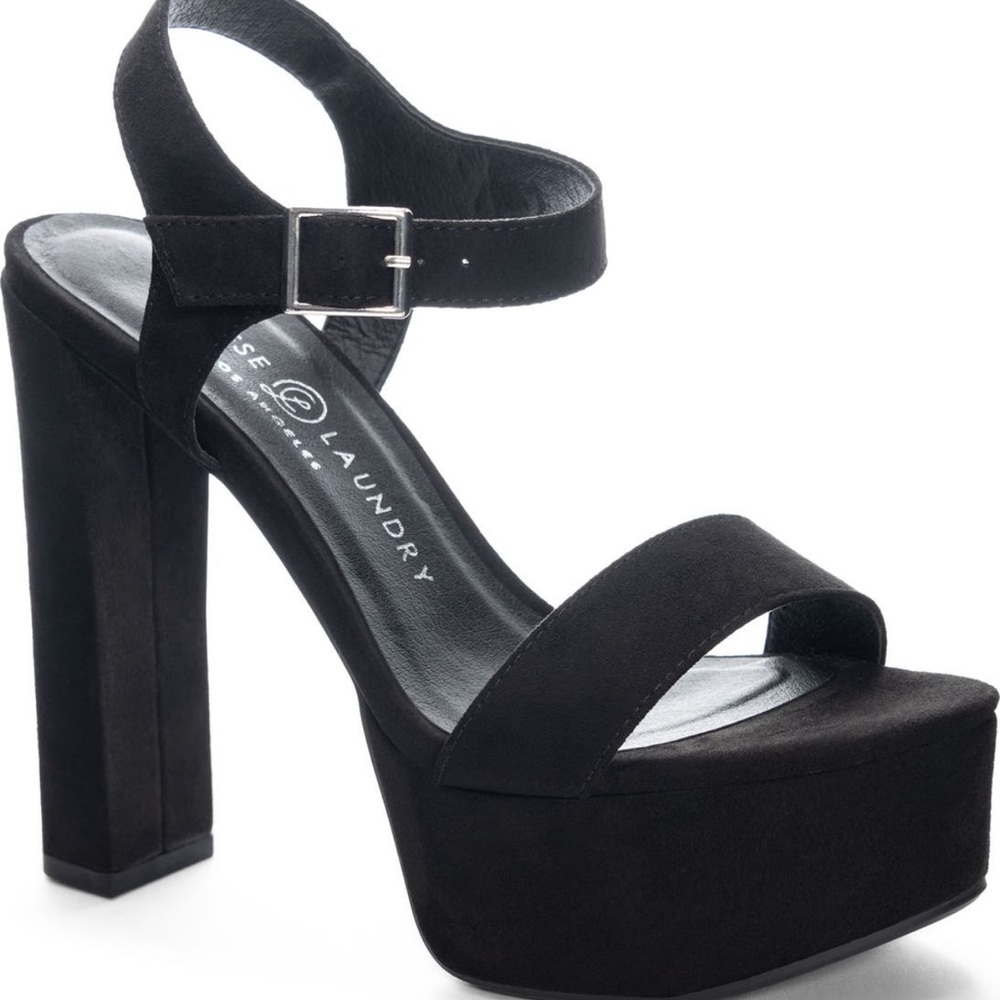 Chinese Laundry Arnnie Ankle Strap Platform Sandal Heels Size 8.5